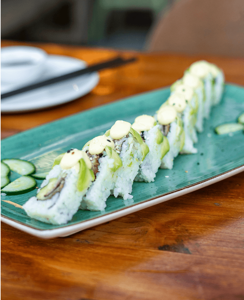 Sushi platter