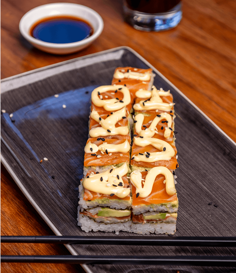 Sushi platter